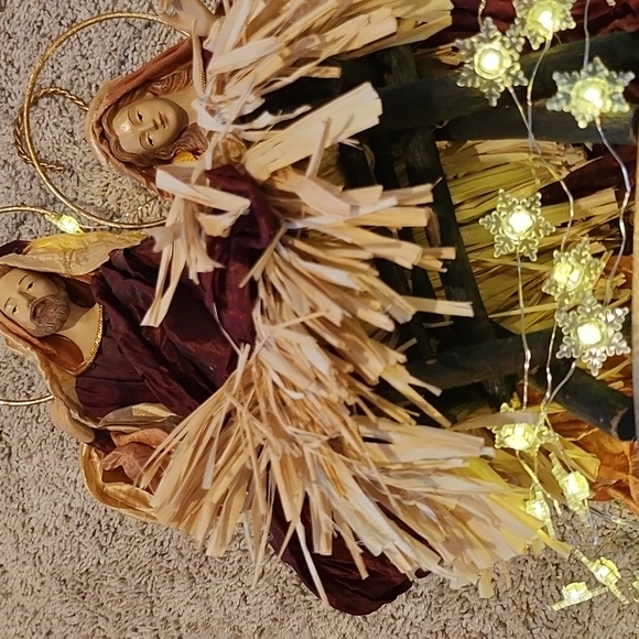 Baby Jesus Nativity figurines statue 16" - Picture 12 of 17